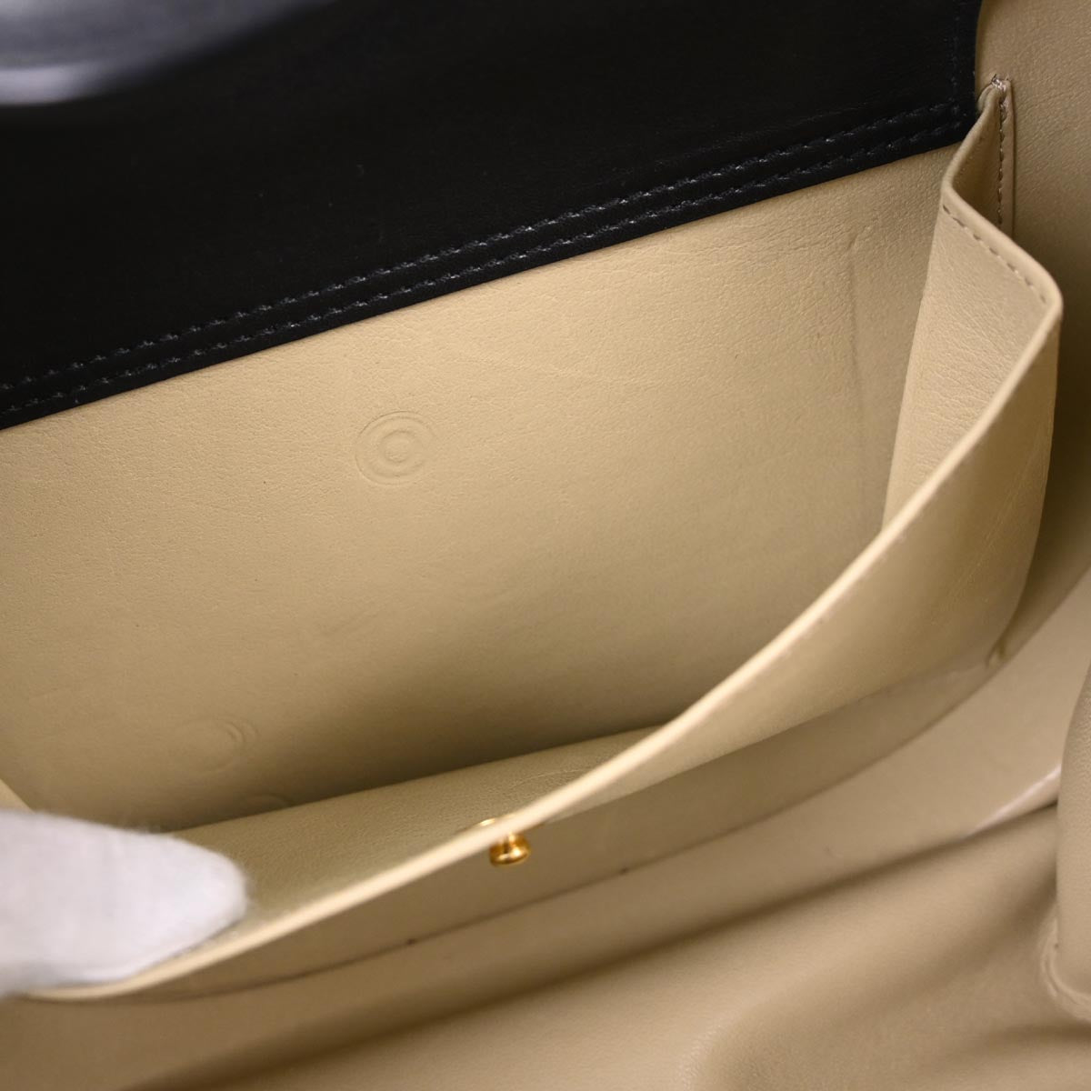 Loewe Black Leather Handbag