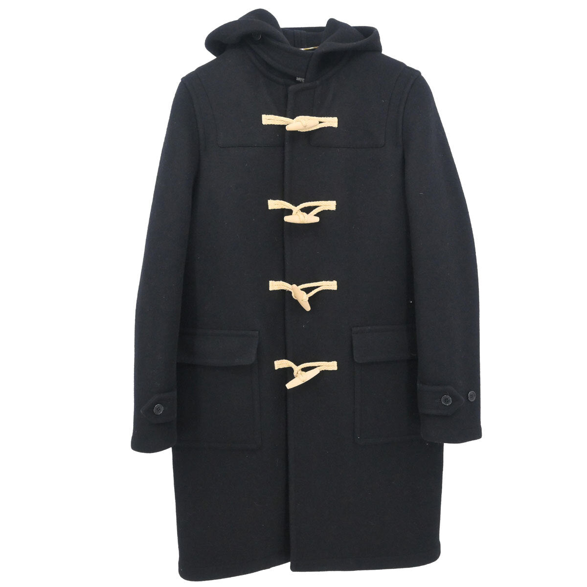 Saint Laurent Duffel Coat Black