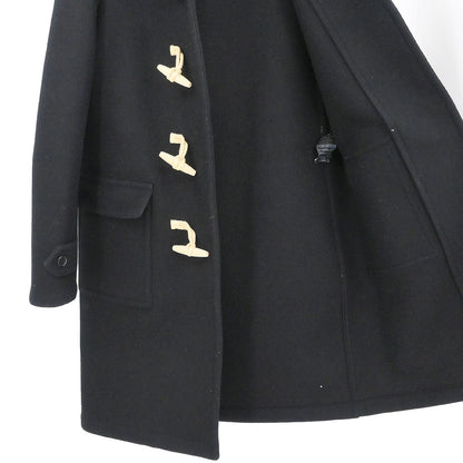 Saint Laurent Duffel Coat Black