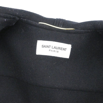 Saint Laurent Duffel Coat Black