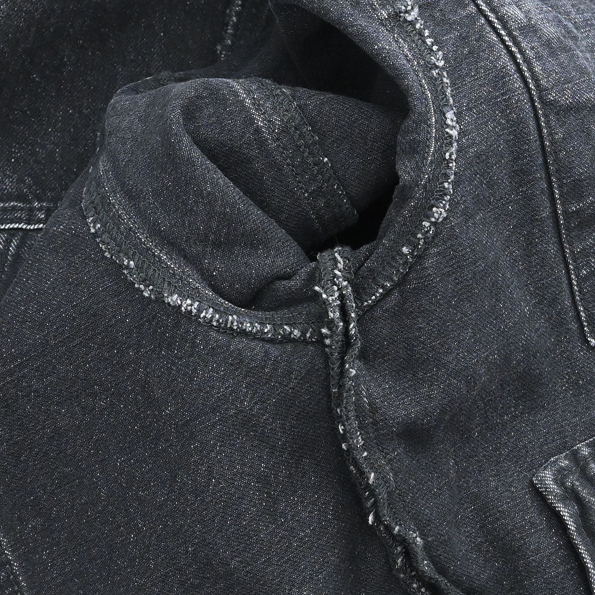 Saint Laurent 2018 Single Breasted Denim Jacket Black #M