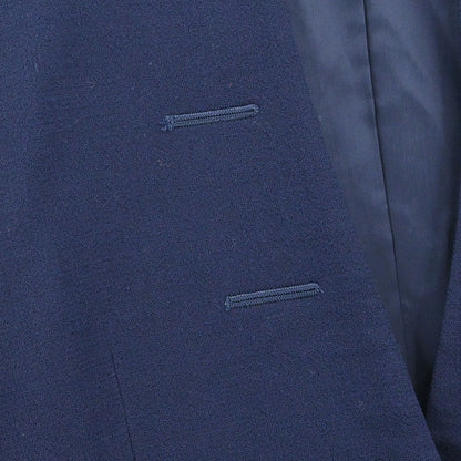 Christian Dior Single Breasted Collarless Jacket Navy #34–36