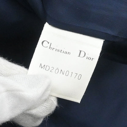 Christian Dior Single Breasted Collarless Jacket Navy #34–36