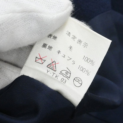 Christian Dior Single Breasted Collarless Jacket Navy #34–36