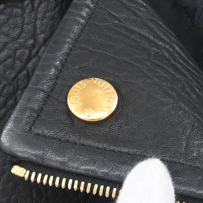 Louis Vuitton 2012 Single Breasted Lambskin Jacket Black #38