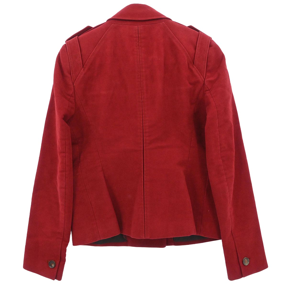 Gucci 2008 Double Breasted Jacket Red #40