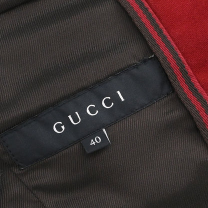Gucci 2008 Double Breasted Jacket Red #40