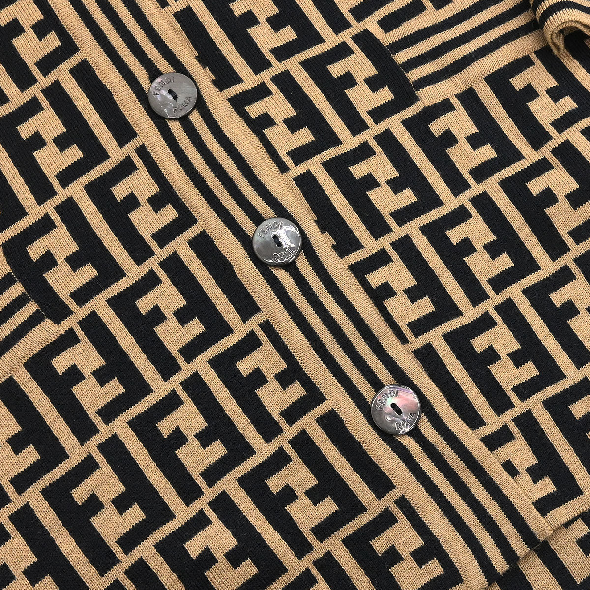 Fendi Cardigan Zucca Brown #40