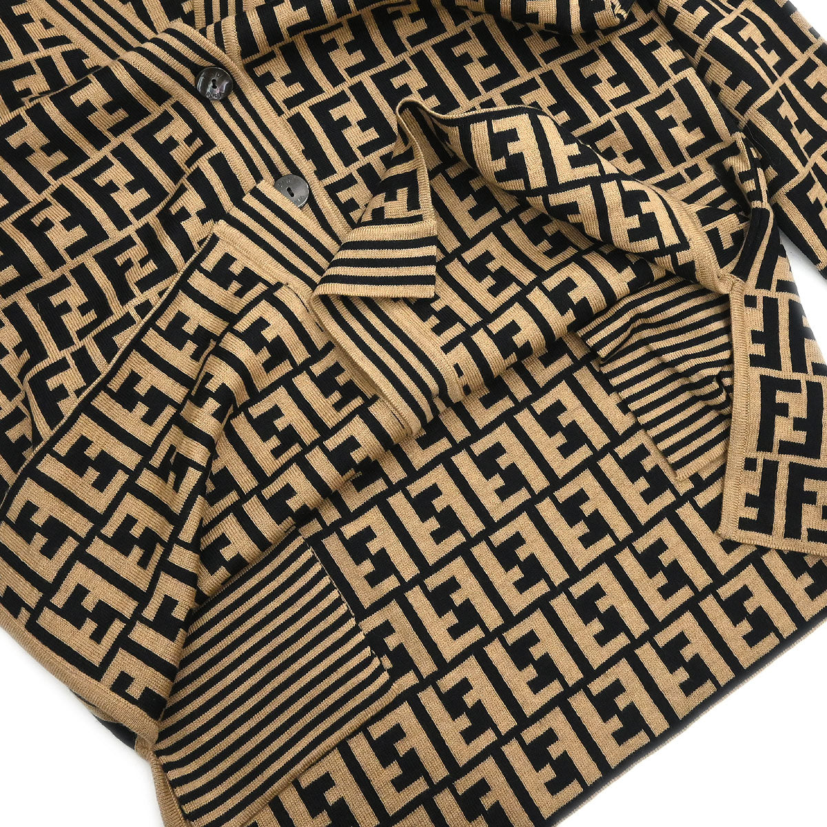 Fendi Cardigan Zucca Brown #40