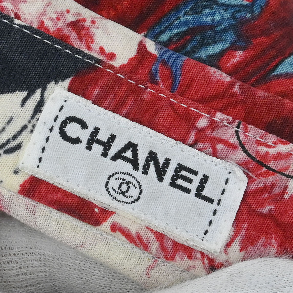 Chanel Shirt Blouse Red