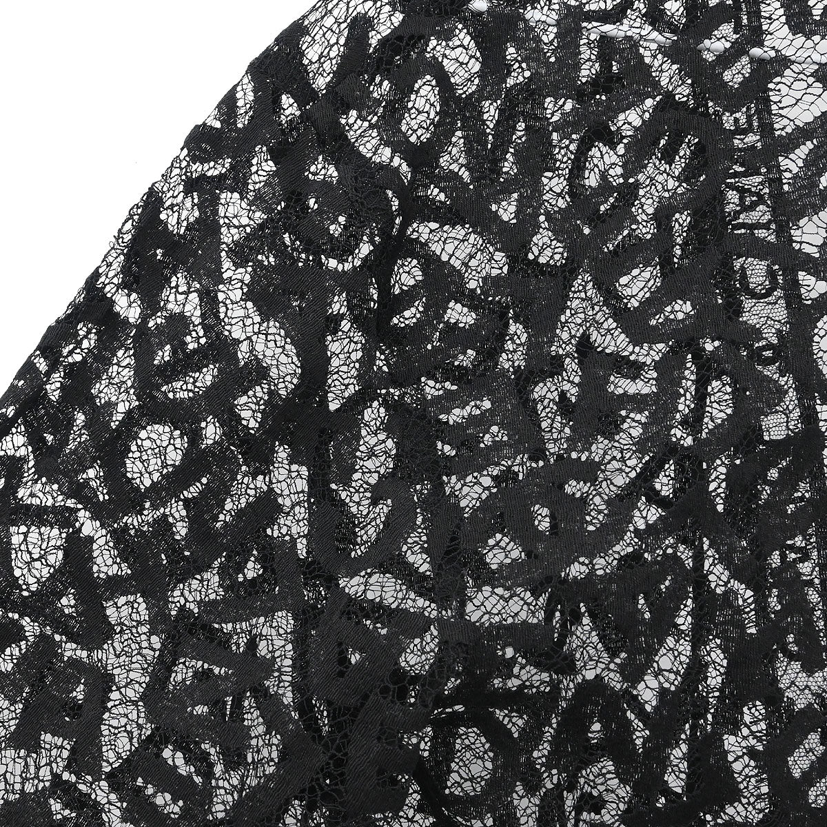 Chanel 1998 Lace Cardigan Black #36