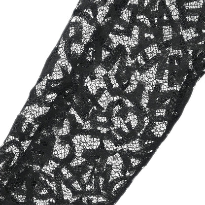 Chanel 1998 Lace Cardigan Black #36