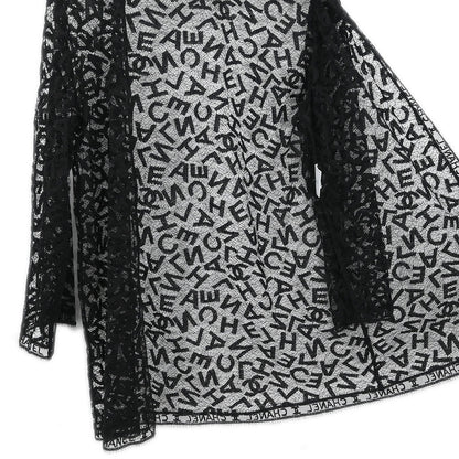 Chanel 1998 Lace Cardigan Black #36