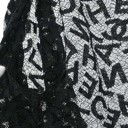 Chanel 1998 Lace Cardigan Black #36