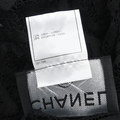 Chanel 1998 Lace Cardigan Black #36