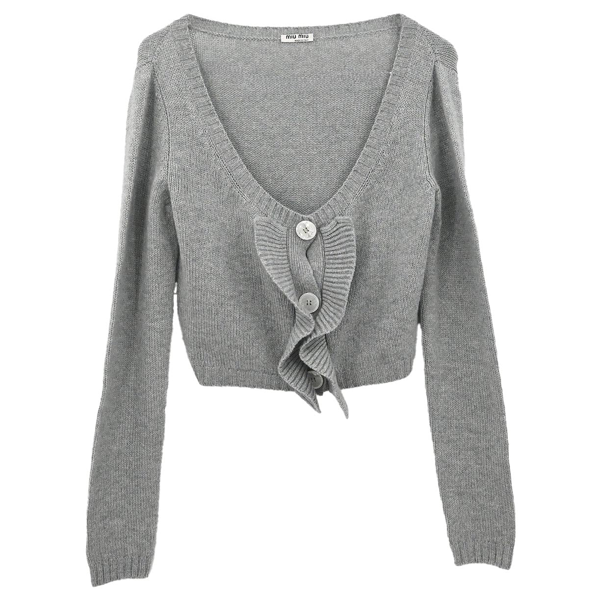 Miu Miu 2019 Cardigan Gray #40