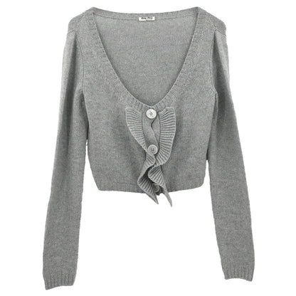 Miu Miu 2019 Cardigan Gray #40