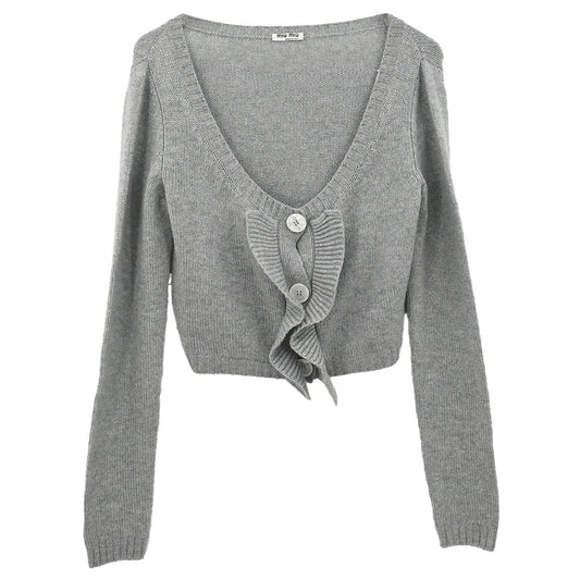 Miu Miu 2019 Cardigan Gray #40