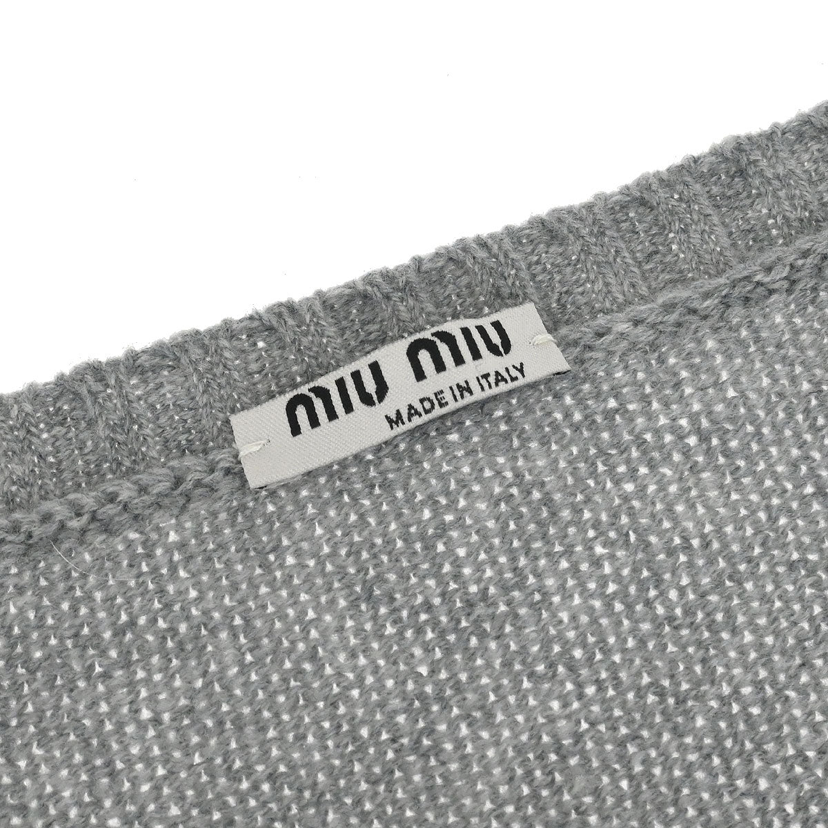 Miu Miu 2019 Cardigan Gray #40