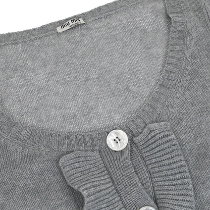 Miu Miu 2019 Cardigan Gray #40