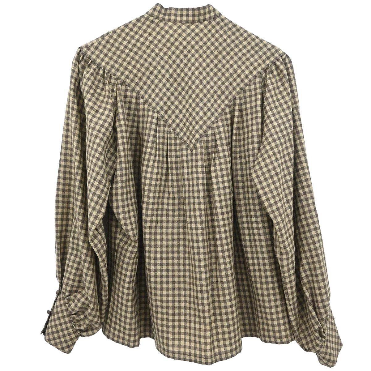 Christian Dior Shirt Blouse Brown #S