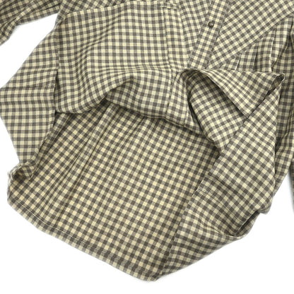 Christian Dior Shirt Blouse Brown #S