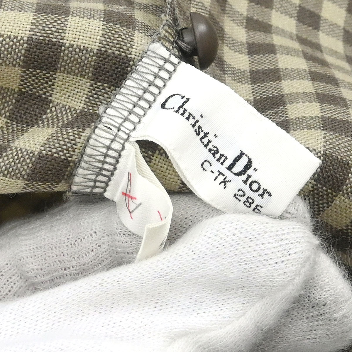 Christian Dior Shirt Blouse Brown #S