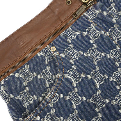 Celine Skirt Macadam Denim Blue #40