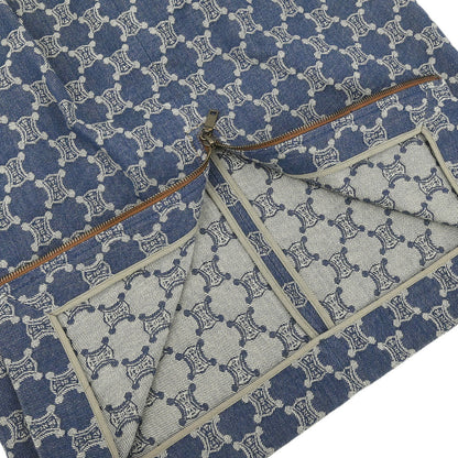 Celine Skirt Macadam Denim Blue #40