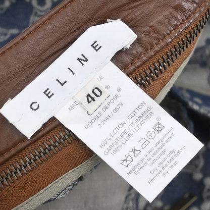 Celine Skirt Macadam Denim Blue #40