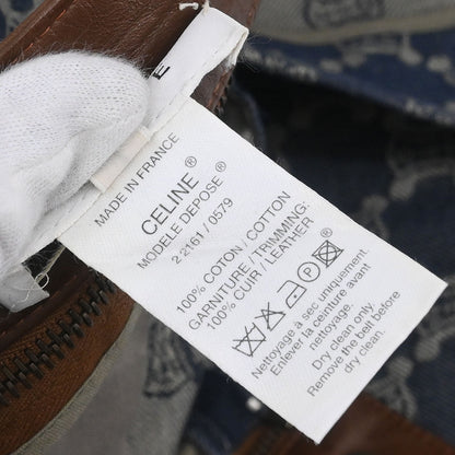 Celine Skirt Macadam Denim Blue #40