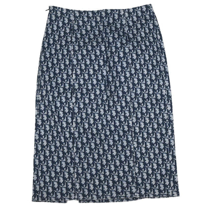 Christian Dior 2002 Trotter Skirt Navy #38