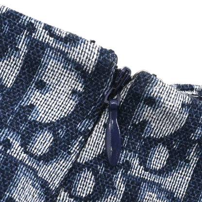 Christian Dior 2002 Trotter Skirt Navy #38