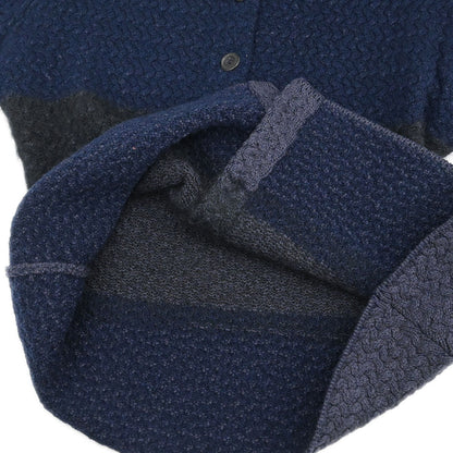 Christian Dior 2002 Setup Suit Cardigan Skirt Navy #38 #36