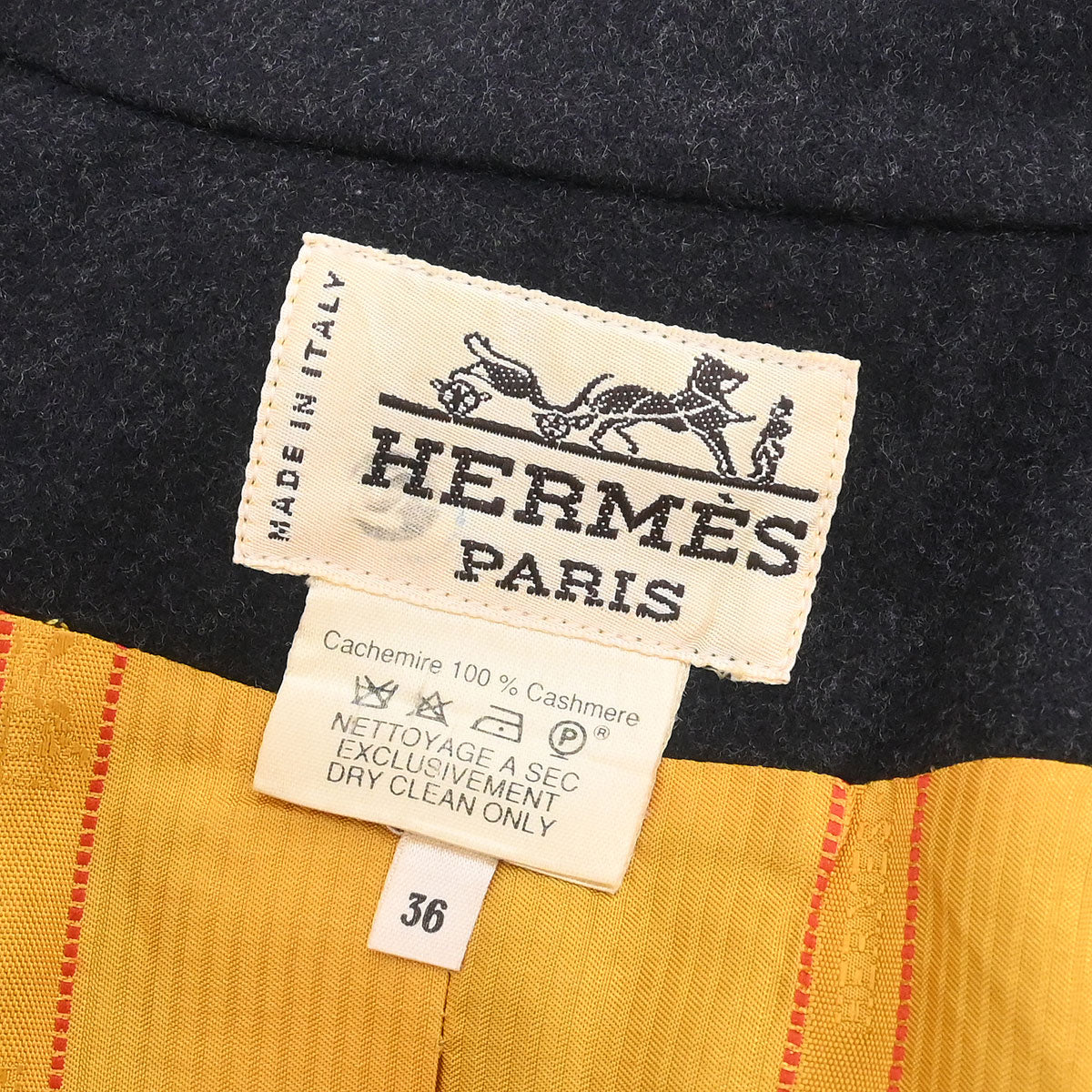 Hermes Coat Gray #36