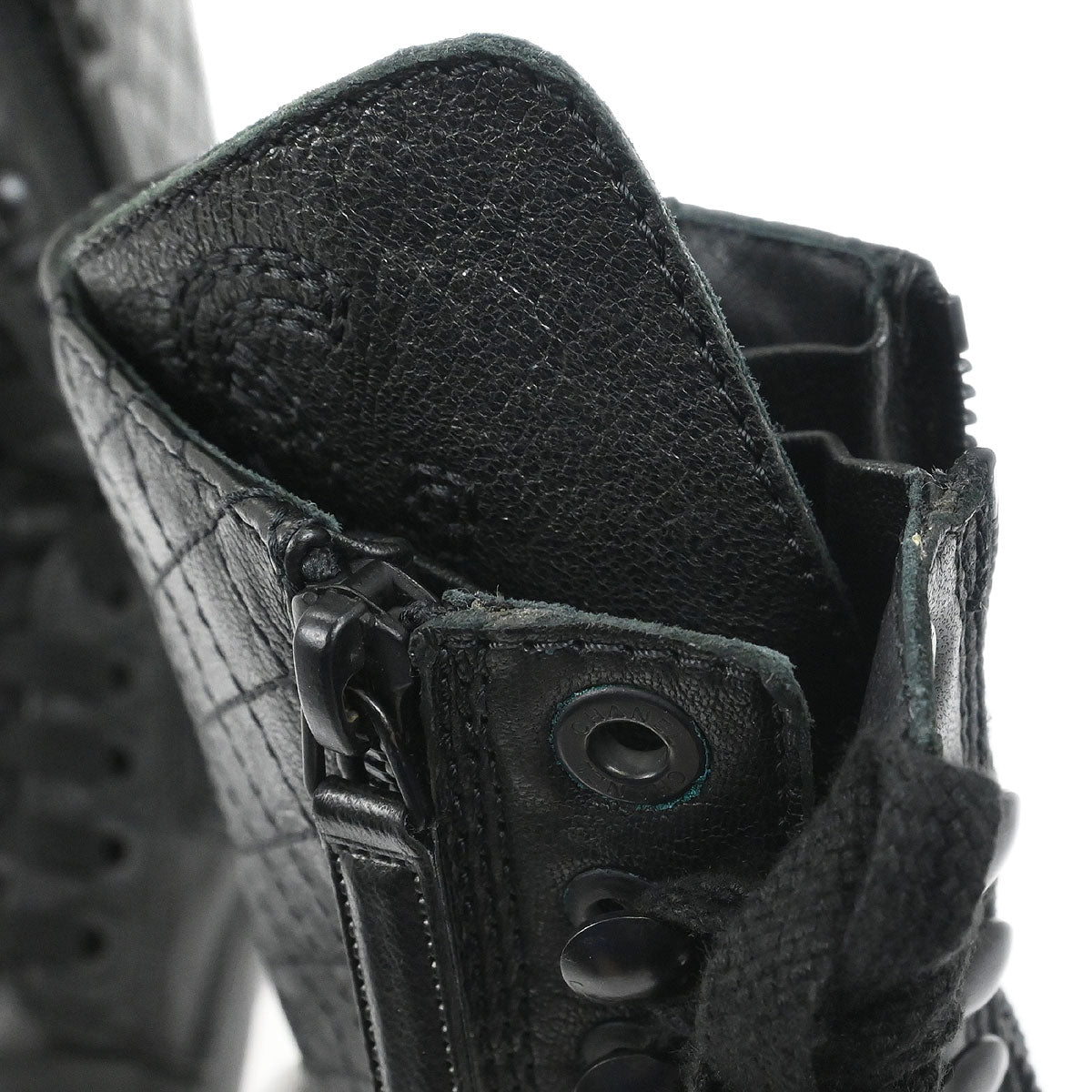 Chanel * Black Boots Shoes #36 1/2