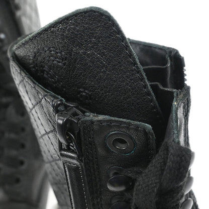 Chanel * Black Boots Shoes #36 1/2