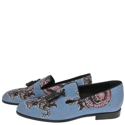 Louis Vuitton * Blue Loafers Shoes #5L