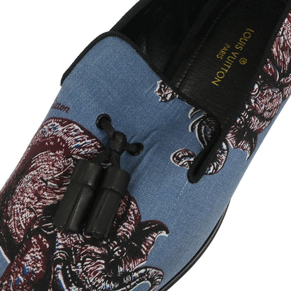 Louis Vuitton * Blue Loafers Shoes #5L