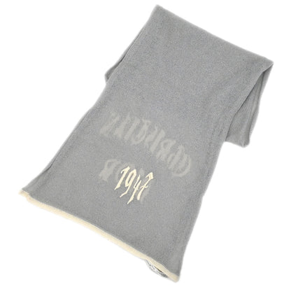 Christian Dior Gray Scarf Stole Small Good