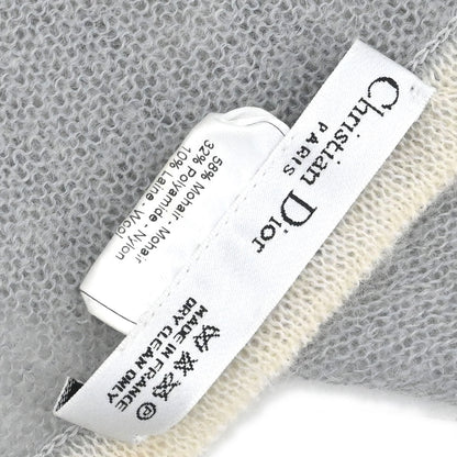 Christian Dior Gray Scarf Stole Small Good