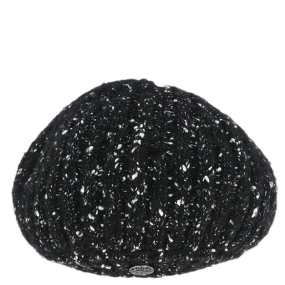Chanel Black Hat #M Small Good