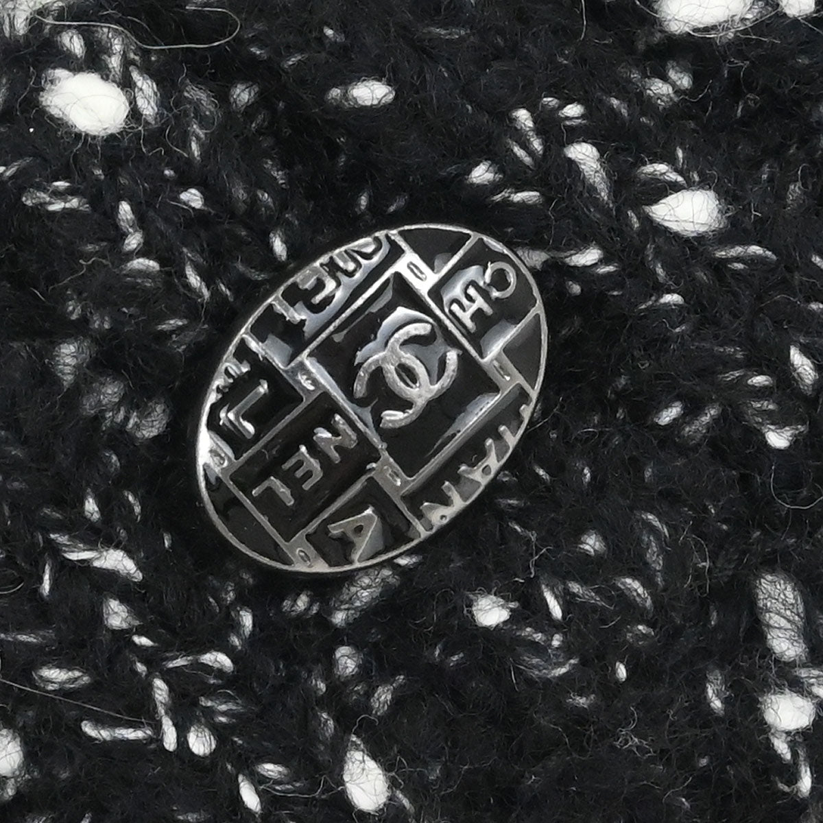 Chanel Black Hat #M Small Good