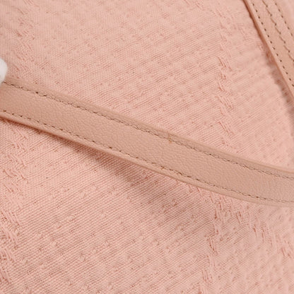 Chanel 2019 Light Pink Canvas Deauville 2way Shoulder Tote Bag