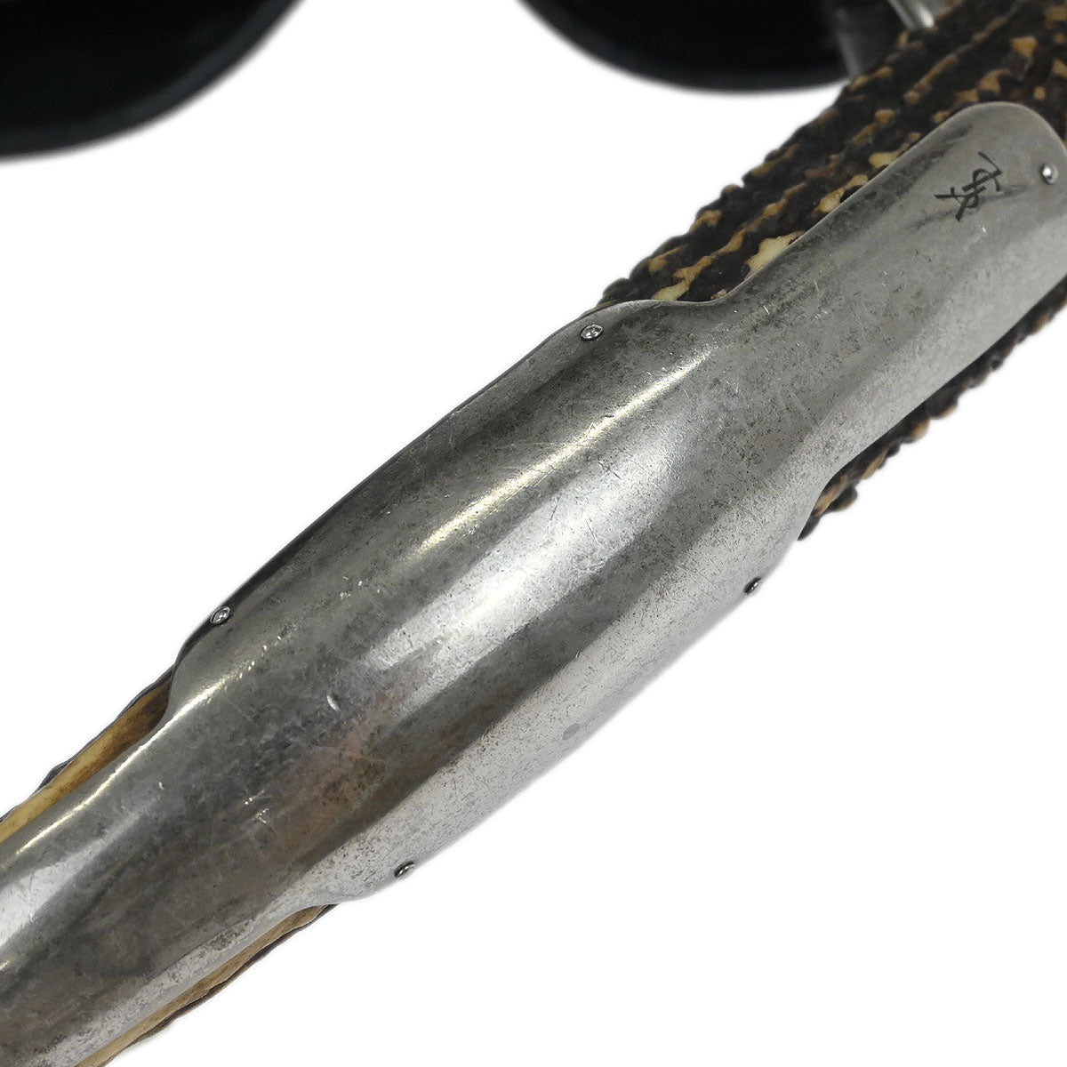 Yves Saint Laurent Black Leather Medium Mombasa Handbag