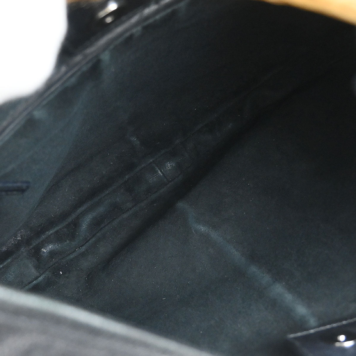 Yves Saint Laurent Black Leather Medium Mombasa Handbag