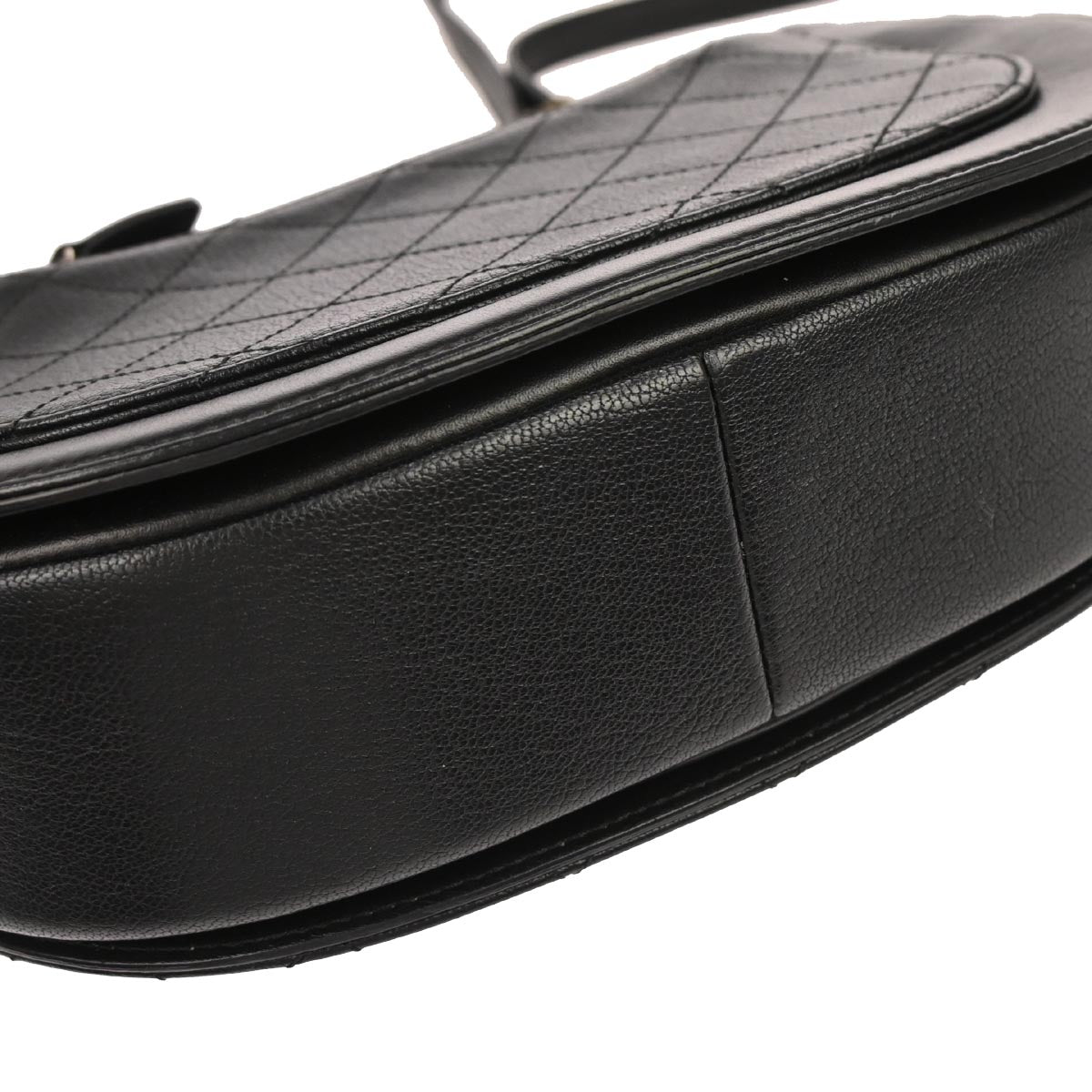 Chanel 2017-2018 Black Calfskin Coco Curve 2way Shoulder Handbag