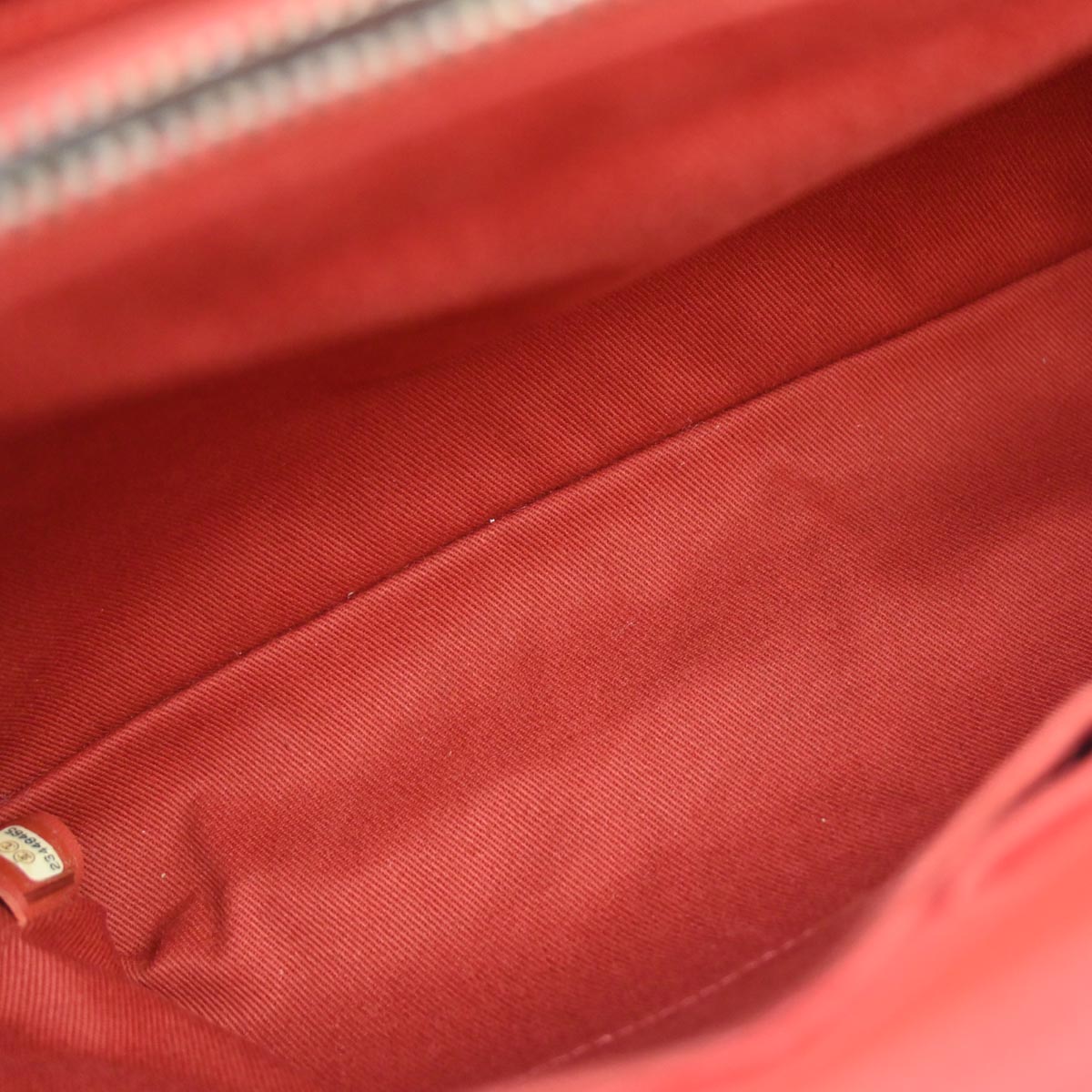 Chanel 2017 Red Caviar Skin Coco Handle 2way Shoulder Handbag