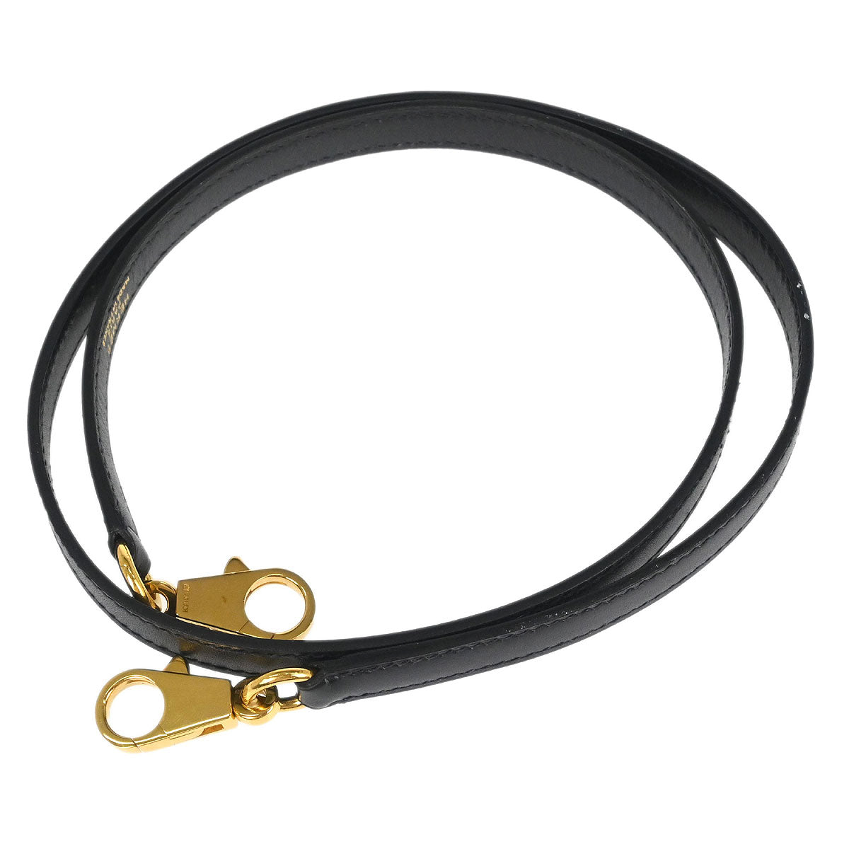 Hermes Shoulder Strap For Kelly Black Box Calf Accessories