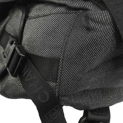 Chanel 2005-2006 Black Silver Canvas Sport Line Backpack